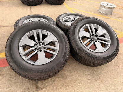 17" Nissan Frontier OEM PRO-4X wheels rims MICHELIN NEW SET 2024 2025 2026 2027