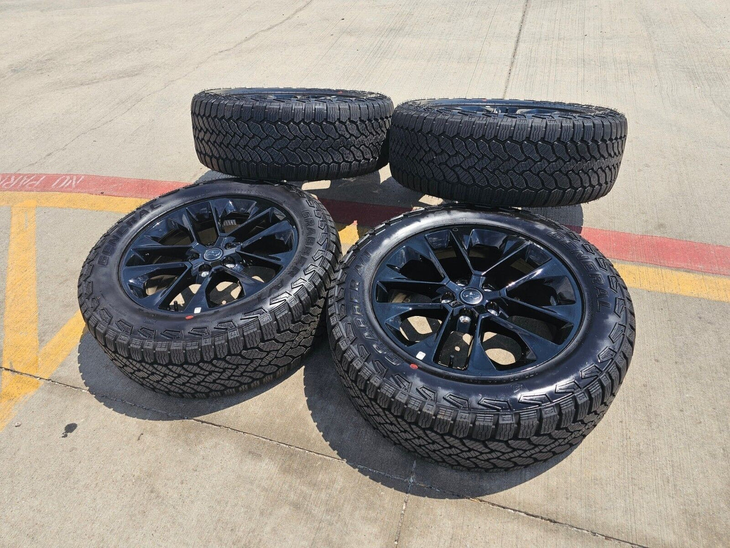 20" Jeep Wrangler HIGH ALTITUDE 9262 96902 OEM wheels rims Gladiator NEW