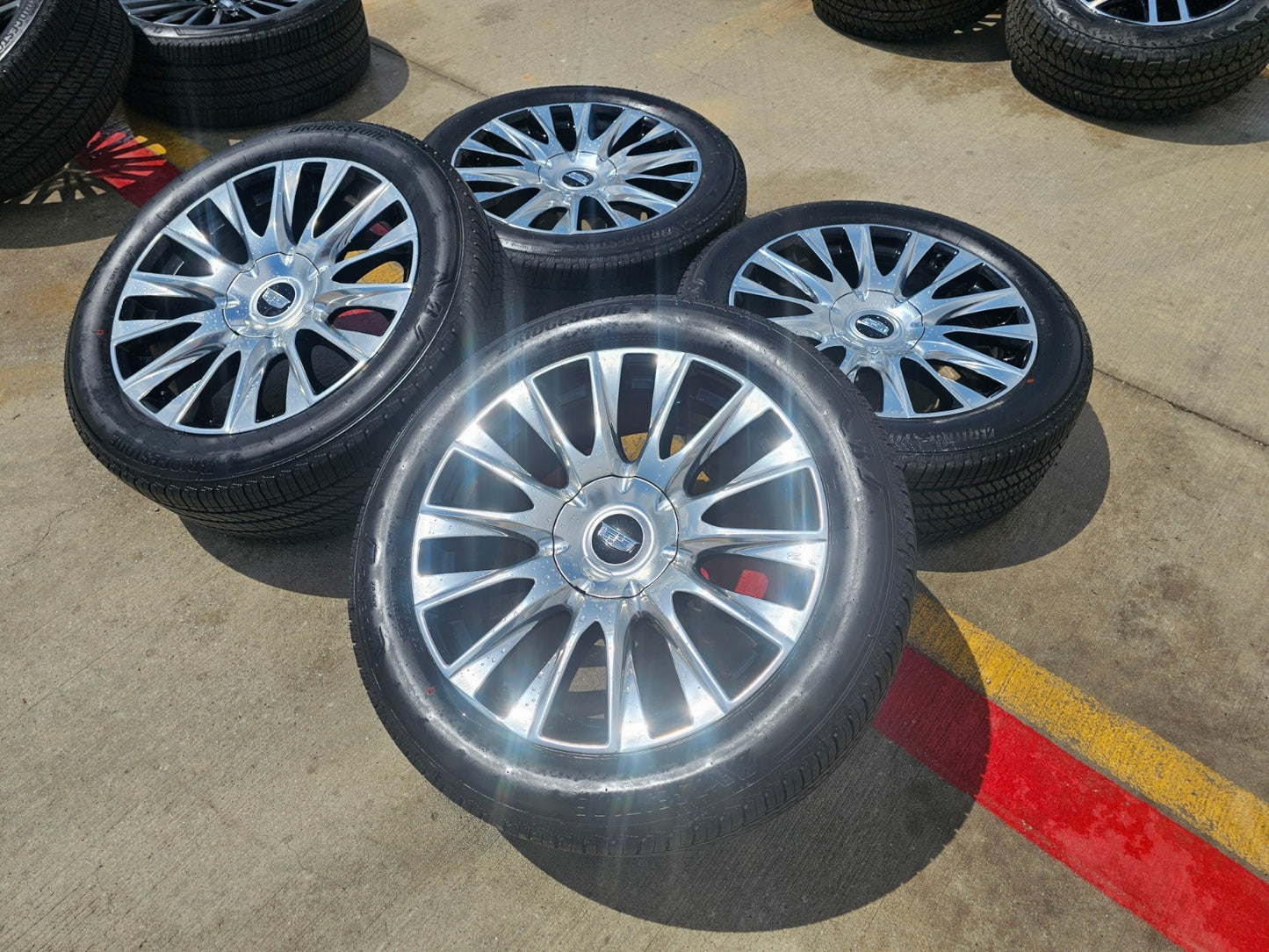 22" Cadillac Escalade PLATINUM OEM 14170 wheels rims GMC Sierra SET 2026 NEW