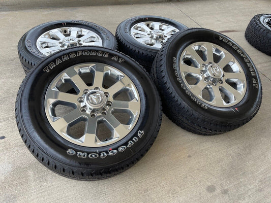 20" Dodge Ram 2500 3500 LARAMIE OEM 2700 wheels rims A/T tires 2024 2025 NEW