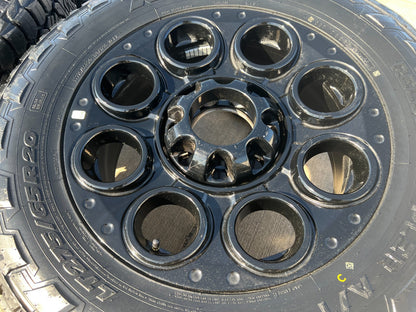20" Ford F-250 F-350 OEM black TREMOR wheels rims 10299 10484 NEW NITRO A/T