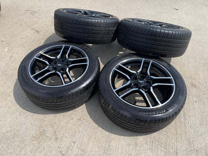 18" Ford Mustang GT OEM 10157 wheels rims SET 2021 2022 2023 2025 2026 MICHELIN