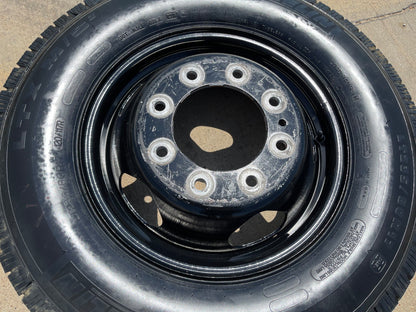 (1) 17" Chevy Silverado GMC Sierra 3500 Dually rim wheel OEM 8094 SINGLE