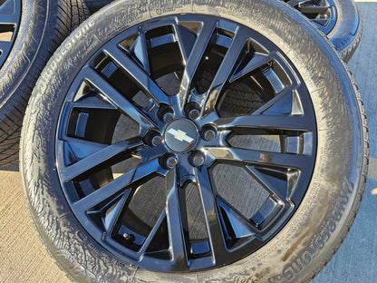 22" GMC Yukon Sierra OEM Chevy Silverado Tahoe 5903 wheels rims 2023 2024 2025