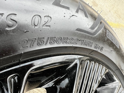 22" Lincoln Navigator OEM 10665 rims wheels BLACK LABEL 2026 2027 BRIDGESTONE