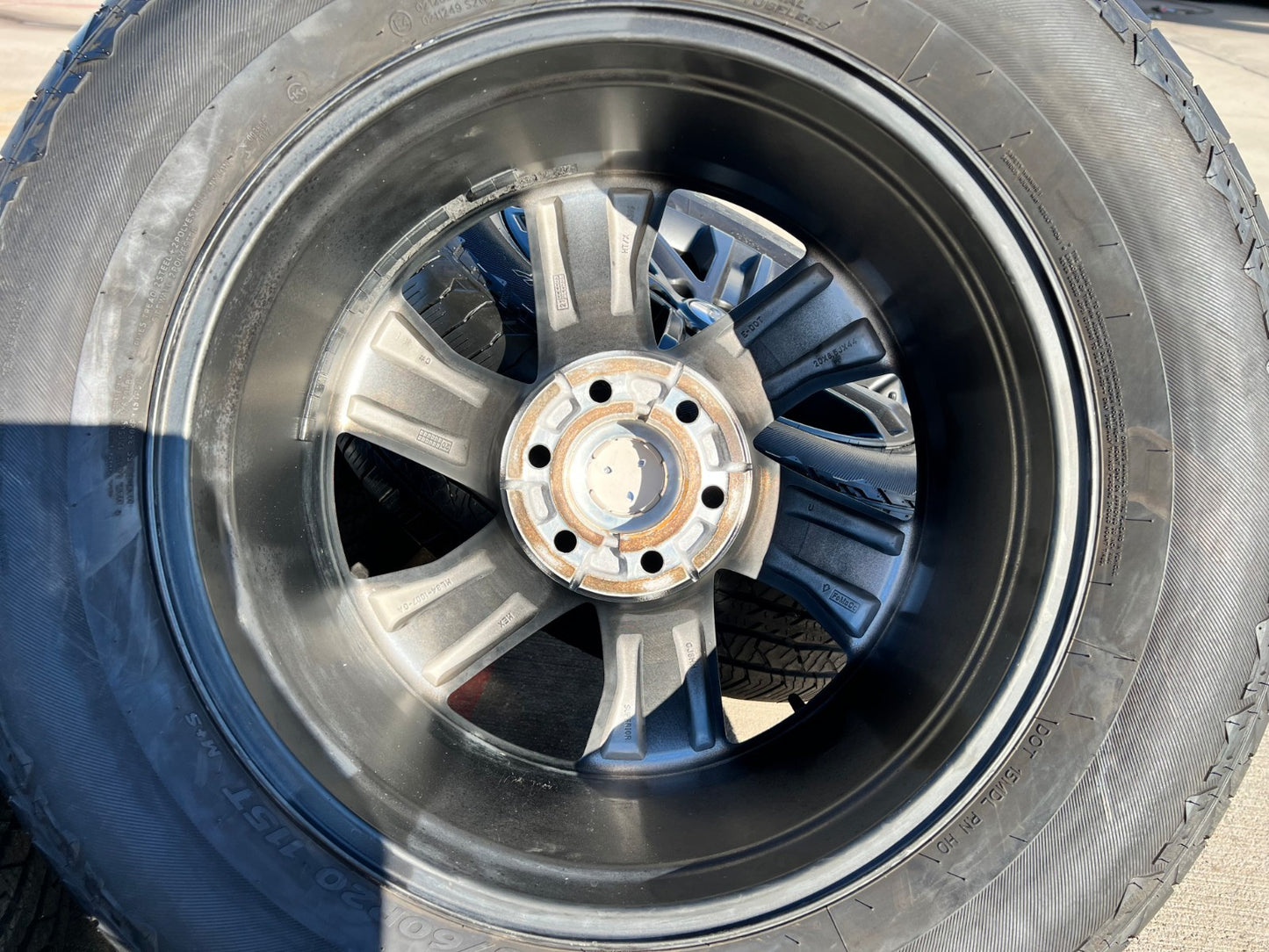 20" Ford F-150 FX-4 PLATINUM OEM rims wheels 10344 Expedition HANKOOK A/T2