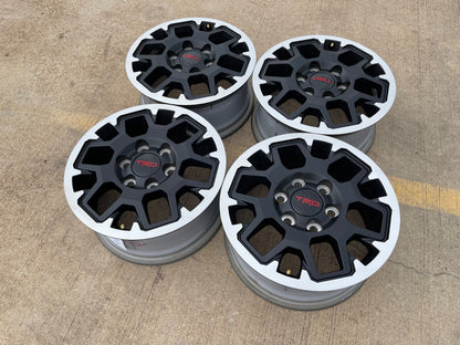 17" Toyota Tacoma 4Runner TRD OEM 10638 wheels rims 2024 2025 2026 2027 NEW