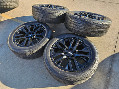 22" GMC Yukon Sierra OEM Chevy Silverado Tahoe 5903 wheels rims 2023 2024 2025