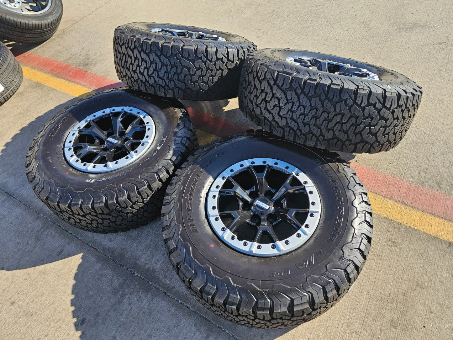 17" Ford F-150 Raptor R OEM Replica BEADLOCK 10460 rims wheels 35" tires BFG NEW