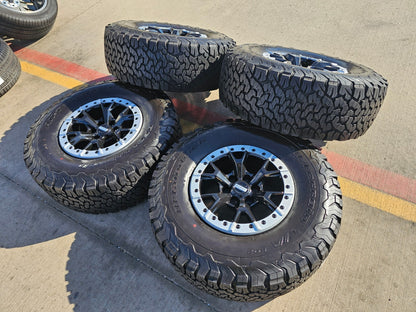 17" Ford F-150 Raptor R OEM Replica BEADLOCK 10460 rims wheels 35" tires BFG NEW
