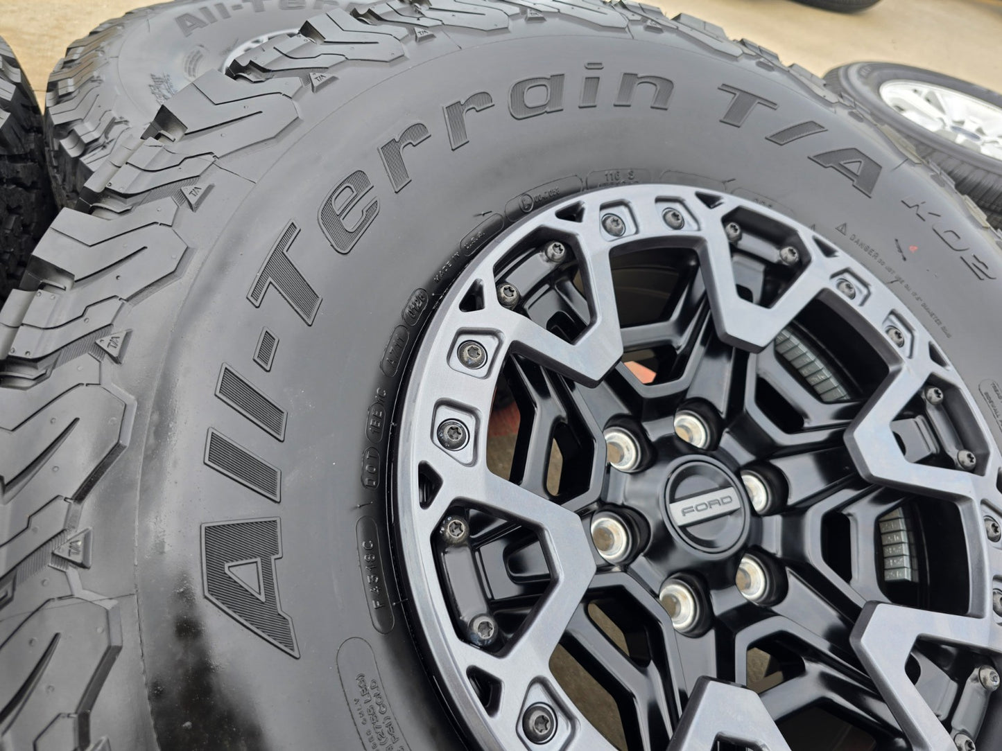 NEW 17" Ford F-150 Raptor R OEM BEADLOCK rims wheels SET 2004-2027