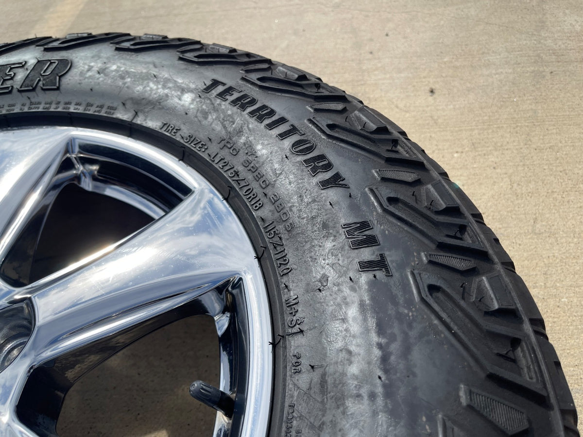 18" Ford F-150 Lariat OEM rims wheel 10168 tires Expedition GOODYEAR A/T SET