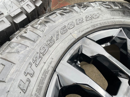 20" Chevy Silverado Trail Boss GMC AT4 2500 OEM 94030 wheels rims NIRTO 34"
