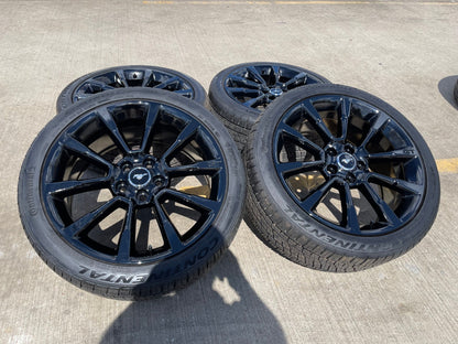 19" Ford Mustang Stealth GT OEM wheels rims 3863 tires CONTINENTAL