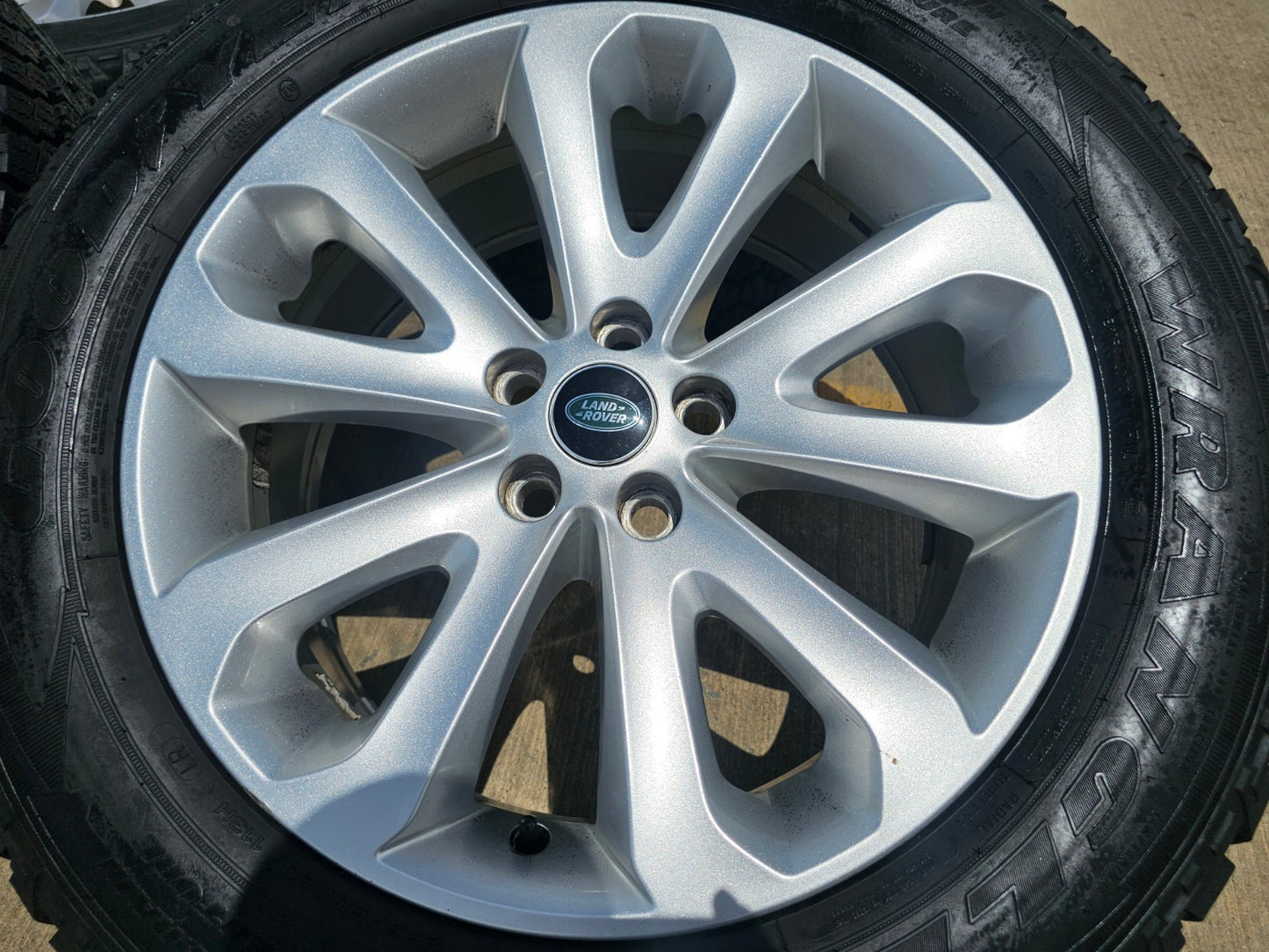 20" Range Rover OEM 72245 wheels rims Land Defender tires SET GOODYEAR A/T