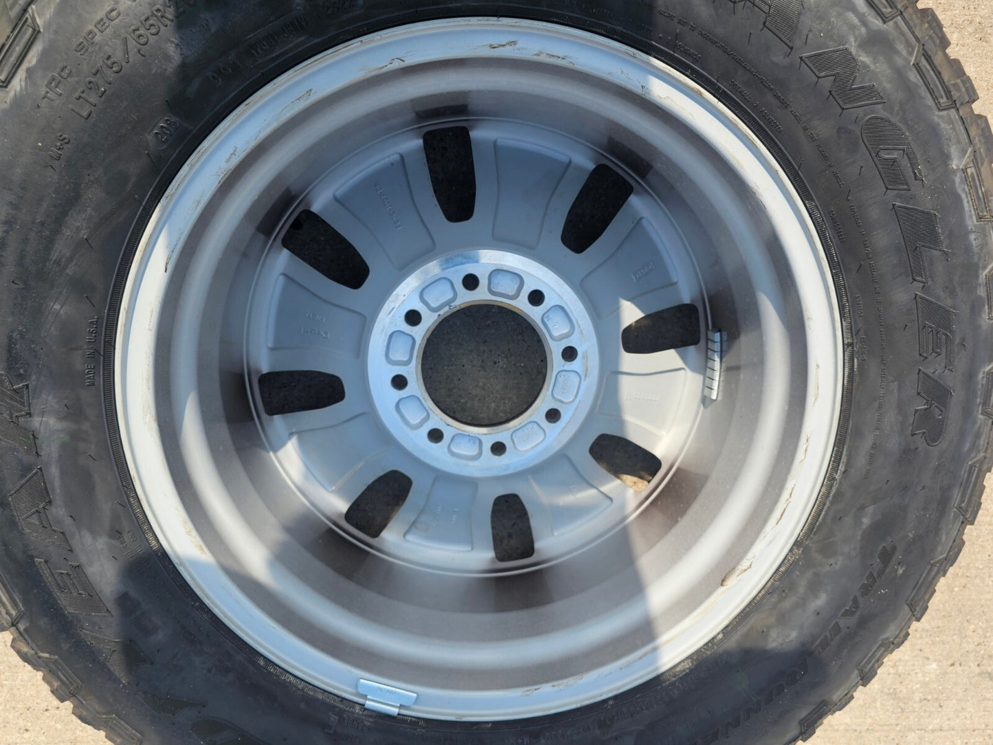 20" Ford F-250 F-350 OEM KING RANCH tan wheel rim tire 10487 2024 2025 2026 NEW
