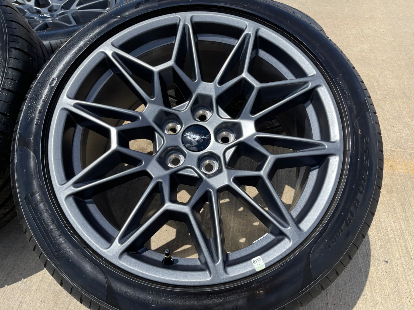 19" Ford Mustang GT Track Pack OEM 10600 10603 wheels rims SET 2026 2027 NEW