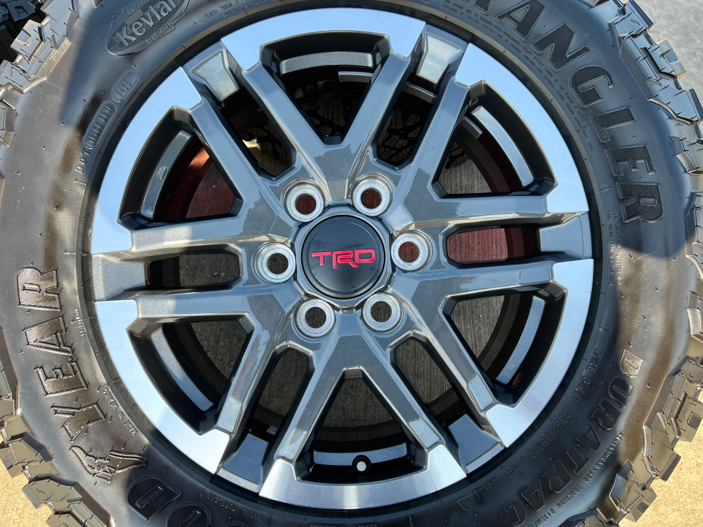 18" Toyota Tacoma 4Runner TRD OEM 10641 wheels rims 2026 NEW DURATRAC A/T