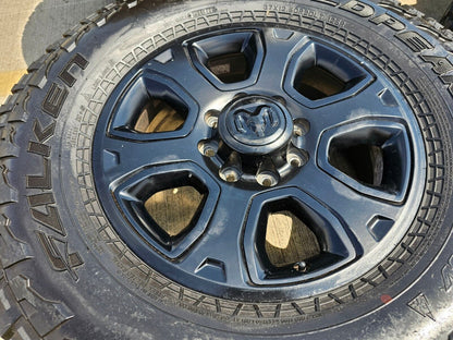 20" Dodge Ram 2500 3500 OEM 2477 wheels rims 2017 2018 2021 2022 2023 FALKEN 37"