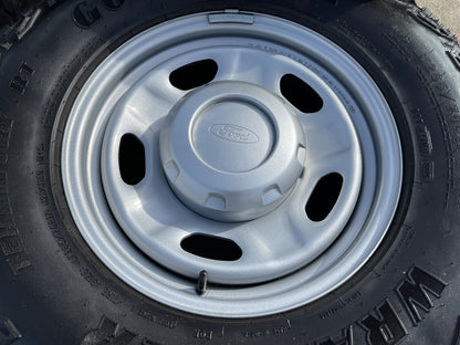 17" Ford F-250 F-350 OEM 3828 wheels rims tires GOODYEAR TERRITORY R/T 33" NEW