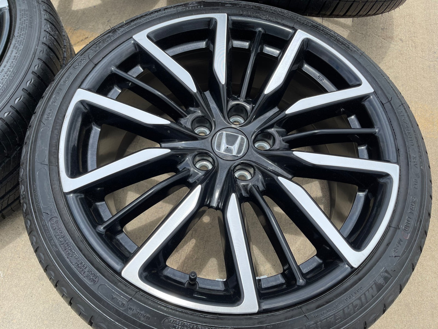 19" Honda Accord OEM Sport wheels rims 60308 SET 2024 2025 2026 MICHELIN