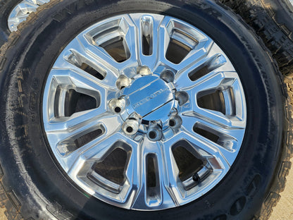 20" GMC Sierra Denali 2500 3500 OEM 5957 wheels rims tires 2024 2025 2026 NEW