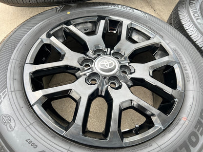 20" Toyota Tundra TSS TRD OEM wheels rims 95359 Sequoia black 2024 2025 NEW