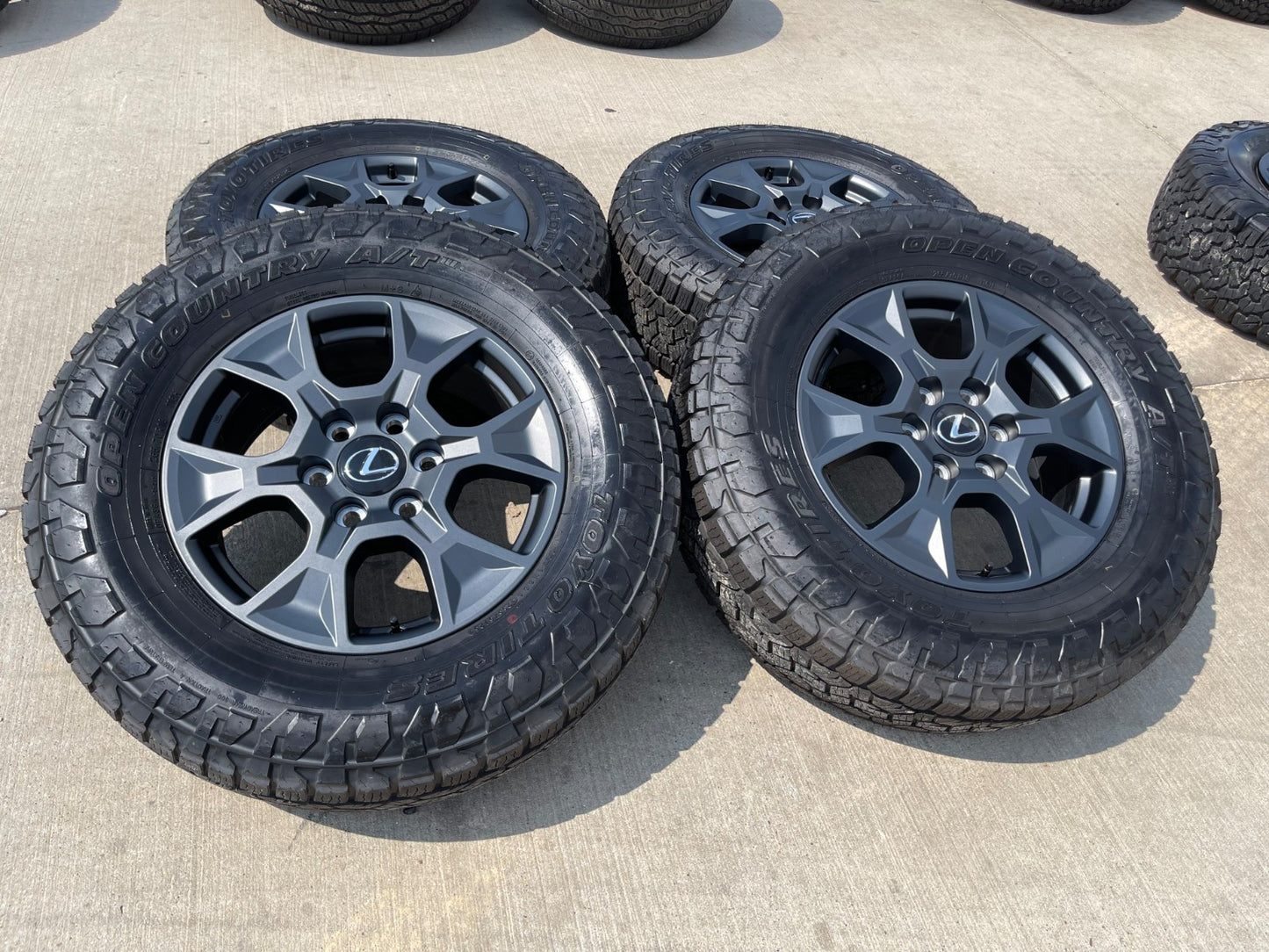 18" Toyota Tacoma TRD OEM 10544 wheels rims Land Cruiser Tundra TOYO A/T3 NEW