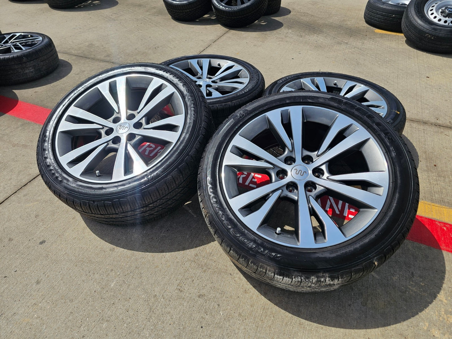 22" Ford F-150 KING RANCH LIMITED OEM rims wheels 10264 Expedition BRIDGESTONE