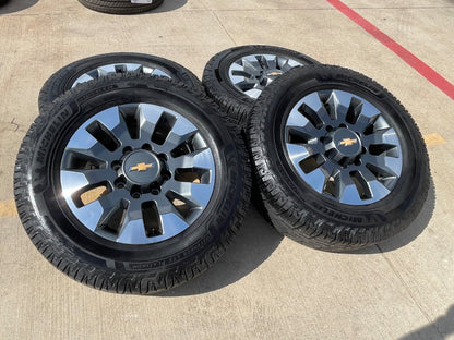 20" Chevy Silverado GMC Sierra 2500 3500 OEM 5960 5947 wheels rims SET MICHELIN