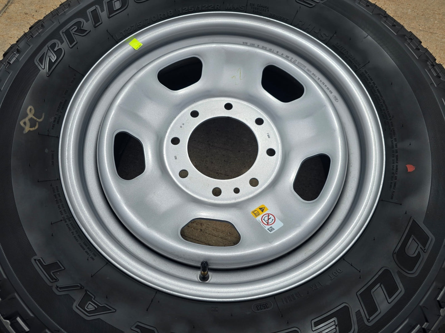 NEW 18" Ford F-250 F-350 OEM wheel rim tire (1) spare RIM #3842 FITS 2006-2027