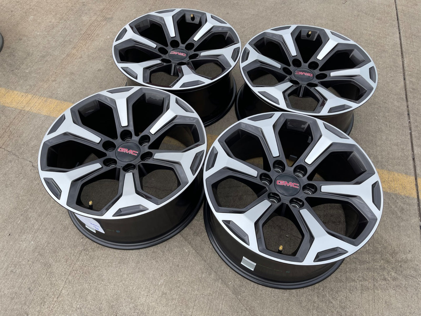 20" GMC Sierra AT4X Canyon Chevy Silverado OEM wheels rims 2024 2025 2026 NEW