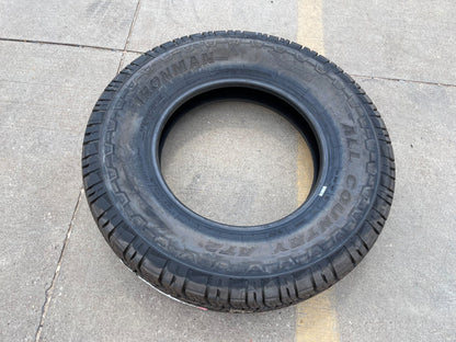 (1) 245/75/17 Ironman All Country A/T2 tire 245/75R17 M+S 120R LT 10 ply LRE NEW