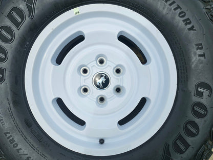 17" Ford Bronco HERITAGE Stroppe Edition 10463 OEM wheels rims white 2025 2026