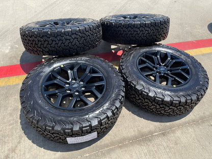 18" Ford F-150 TREMOR OEM rims wheels 10342 95351 SET Expedition BFG KO2 A/T NEW