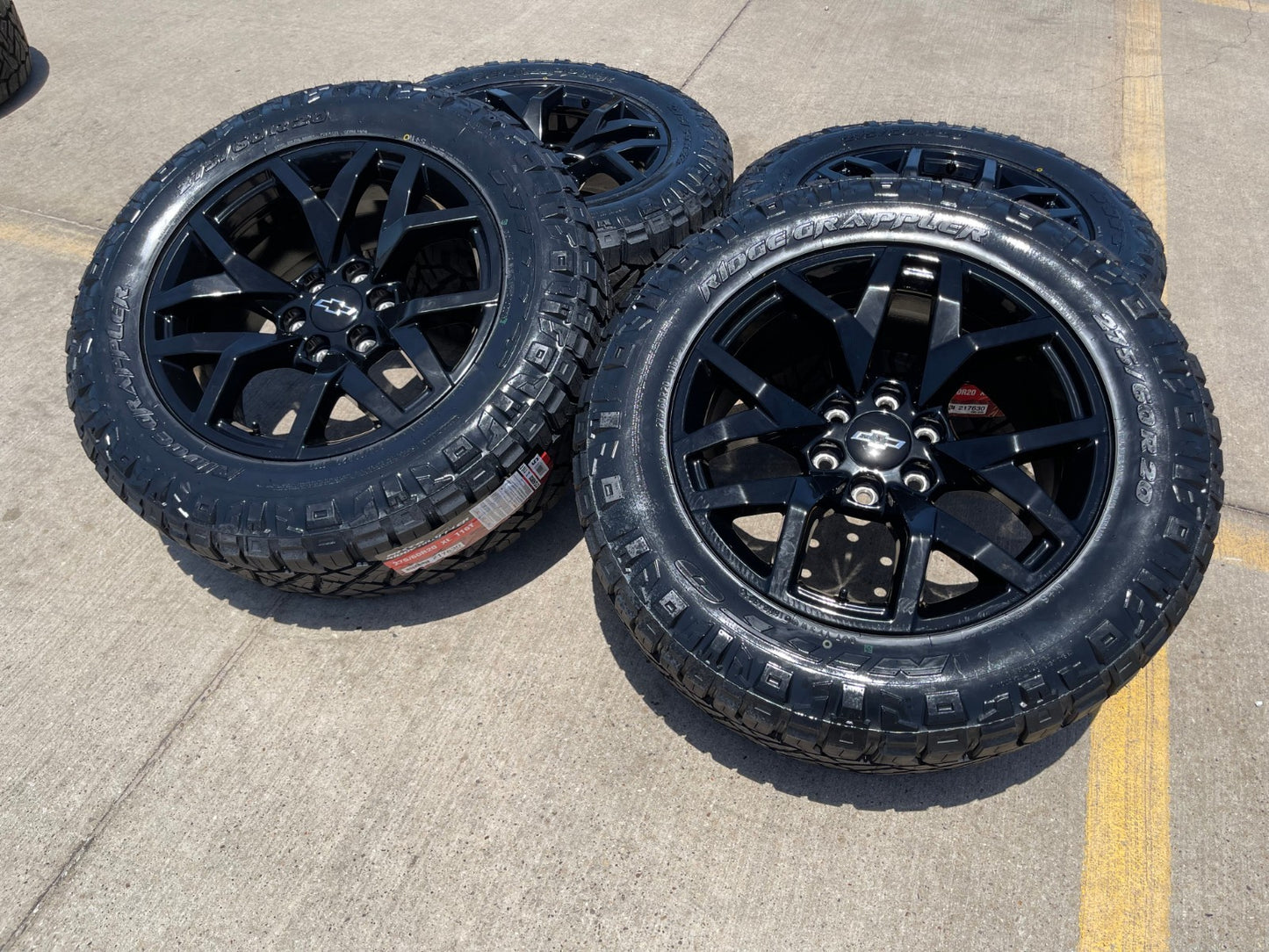20" Chevy Silverado Z71 GMC Sierra Canyon OEM 14076 wheels rims 2025 2026 NEW