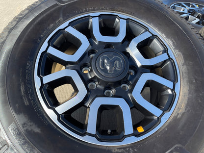 18" Ram 2500 3500 LARAMIE OEM wheels rims 2694 tires MICHELIN DEFENDER LTX M/S2