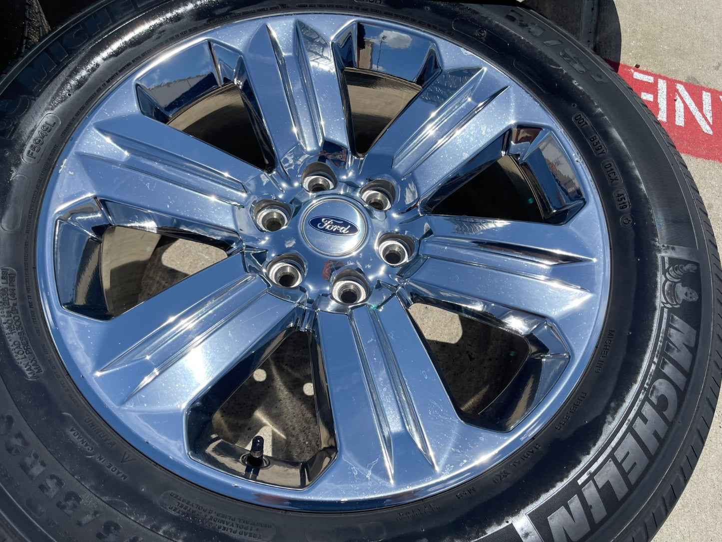 20" Ford F-150 Expedition OEM Lariat rims wheels 10171 SET tires CHROME