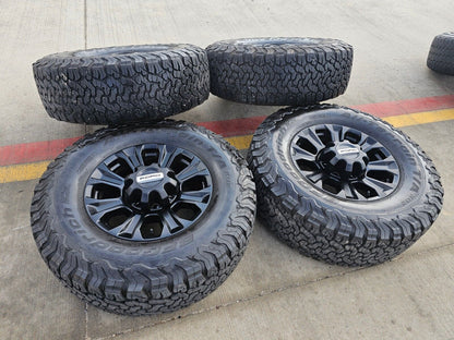18" Ford F-250 F-350 OEM TREMOR black rims wheels 10097 tires BFG 34"