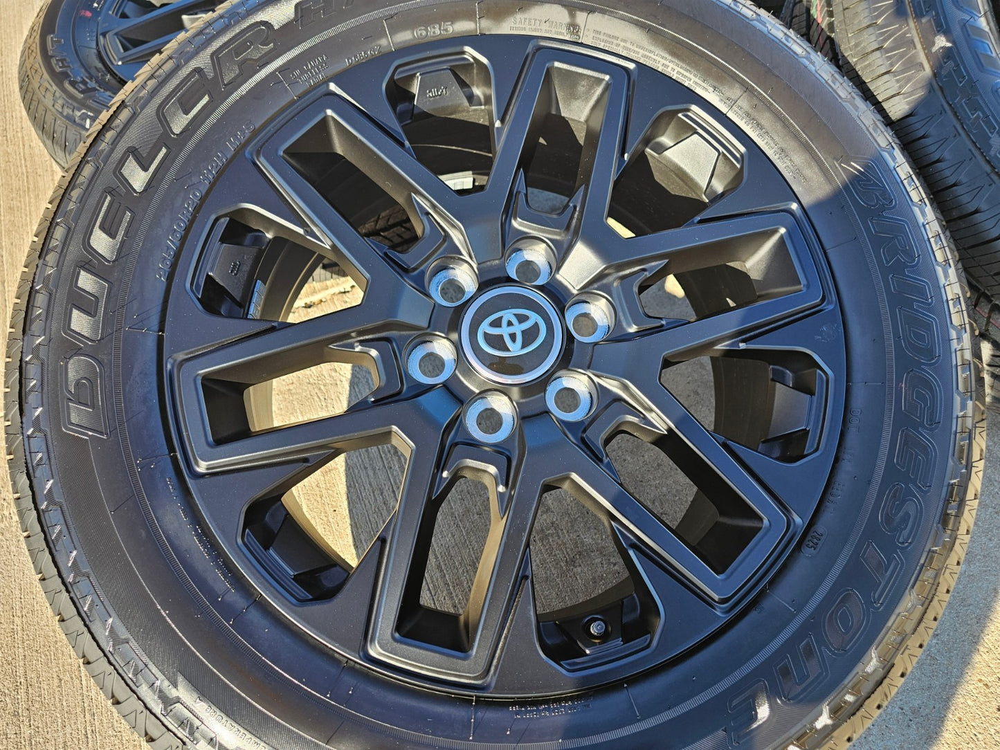 20" Toyota Tundra TRD OEM wheels rims TSS 75276 95295 Sequoia 2024 2025 2026 NEW