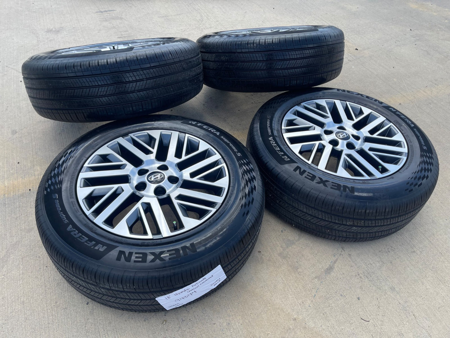 18" Hyundai Palisade Calligraphy OEM 94344 wheels rims 2025 2026 2027 SET NEW
