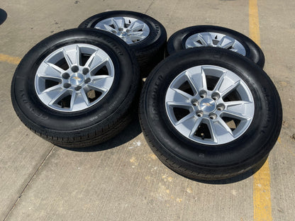 17" Chevy Silverado OEM wheels rims 5908 Colorado GMC Canyon 2024 2025 2026 SET