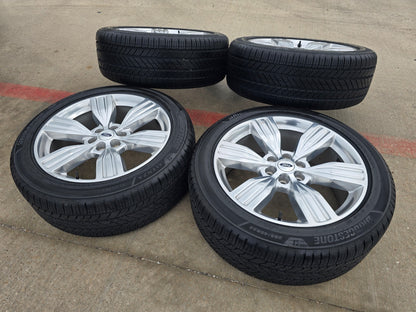 22" Ford F-150 LIMITED LARIAT Expedition OEM 10442 rims wheels BRIDGESTONE SET