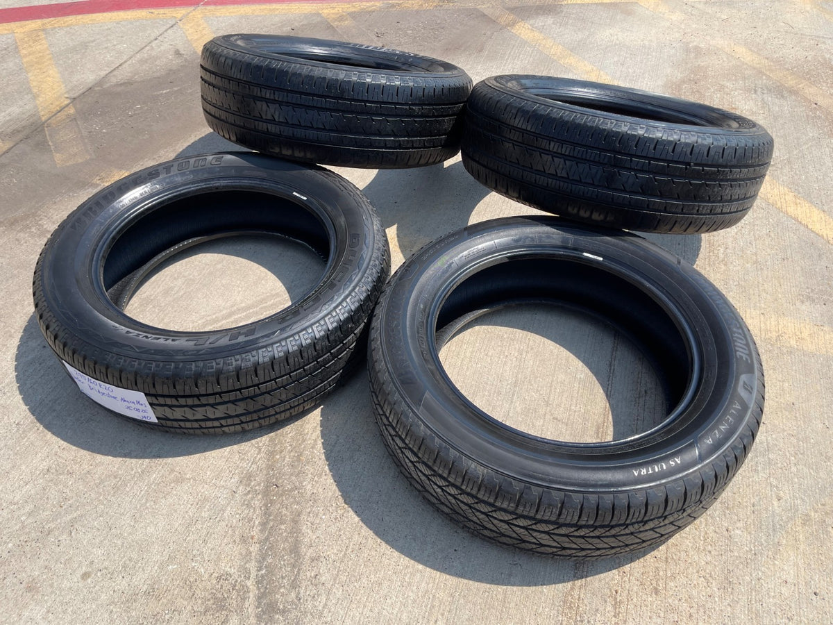 (4) 245/60/20 Bridgestone Dueler H/L Alenza Plus tires 245/60R20 Toyota 4Runner