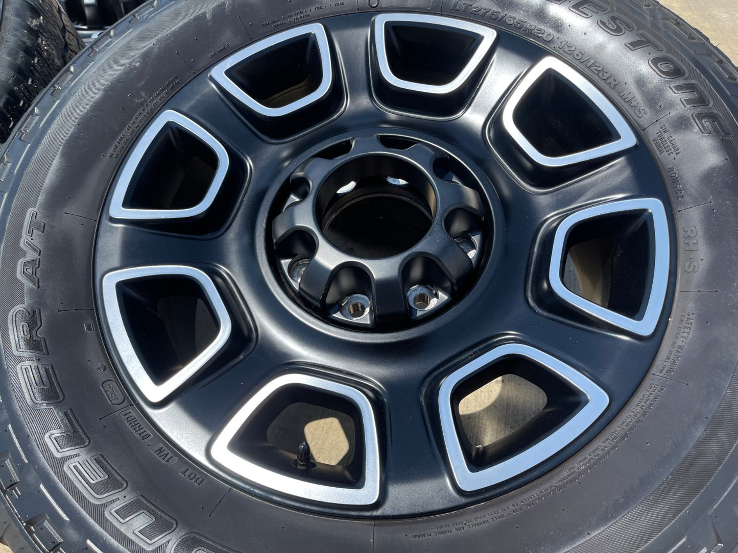 20" Ford F-250 F-350 OEM Lariat Platinum wheels rims 10486 tires SET
