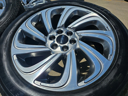 22" Lincoln Navigator OEM rims wheels tires RESERVE 2023 2024 2025 NEW 10497