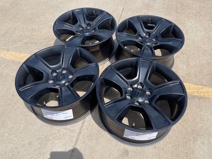 20" Dodge Ram 1500 OEM LIMITED Black 2676 2723 wheels rims 2023 2024 2025 SET
