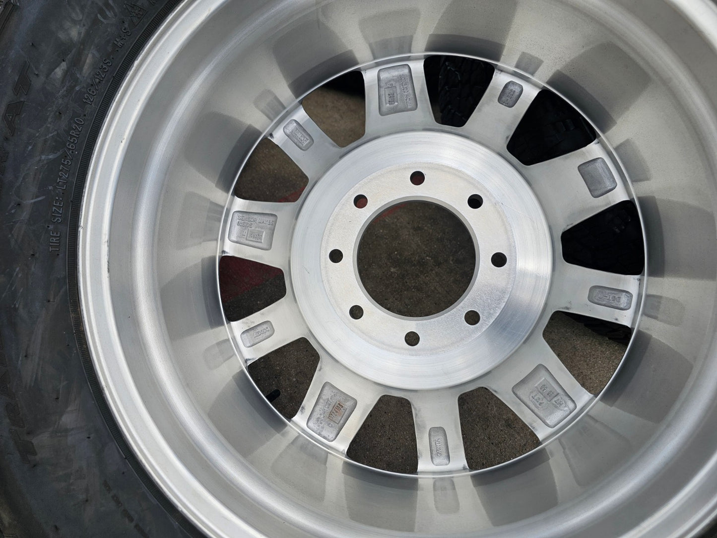 20" Ford F-250 F-350 Platinum OEM 10153 rims wheels 2020 2022 2025 2026 2027