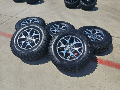 17" Ford Bronco wheels rims SASQUATCH Ranger 95229 10387 2023 2024 2025 NEW BFG