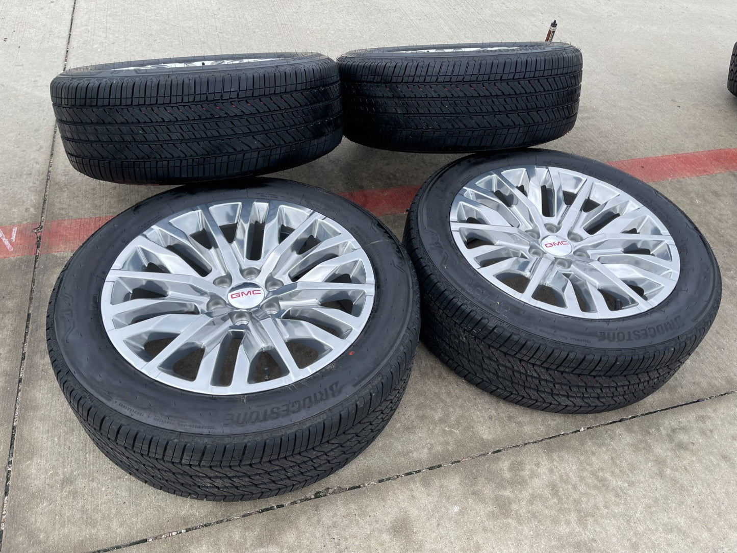22" GMC Sierra Yukon DENALI Silverado OEM 5921 wheels rims 2021 2022 2023 NEW